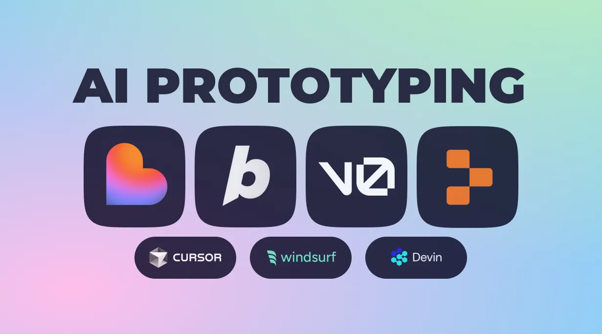AI Prototyping tools and platforms cover image